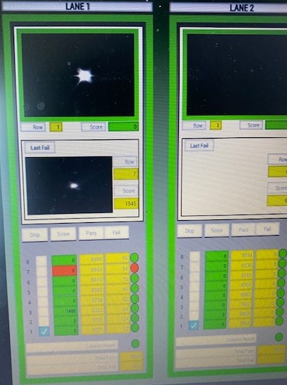 Vision system HMI